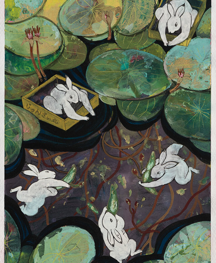 Nozomi Tanaka  Art colours vol40 parkhoteltokyo Ametsuchi no Uta - Song of Heaven and Earth Exhibition
